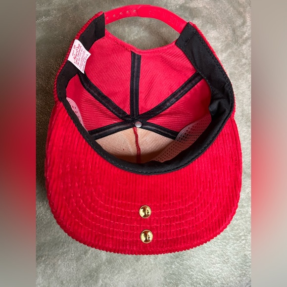 Vintage Corduroy 49’er Snapback Cap with Enamel 49’er Pin - Picture 6 of 9